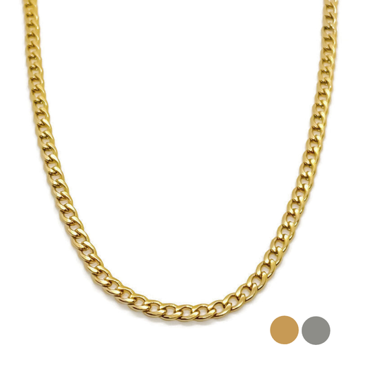 4mm Curb Necklace