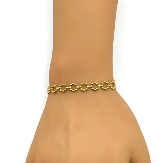 Flower Chain Bracelet