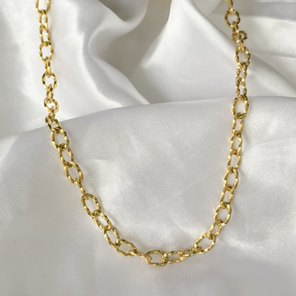 Textured Cable Necklace