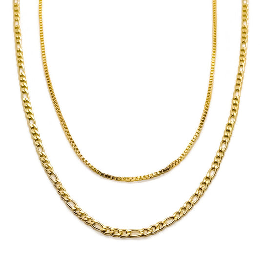 Figaro Box Necklace