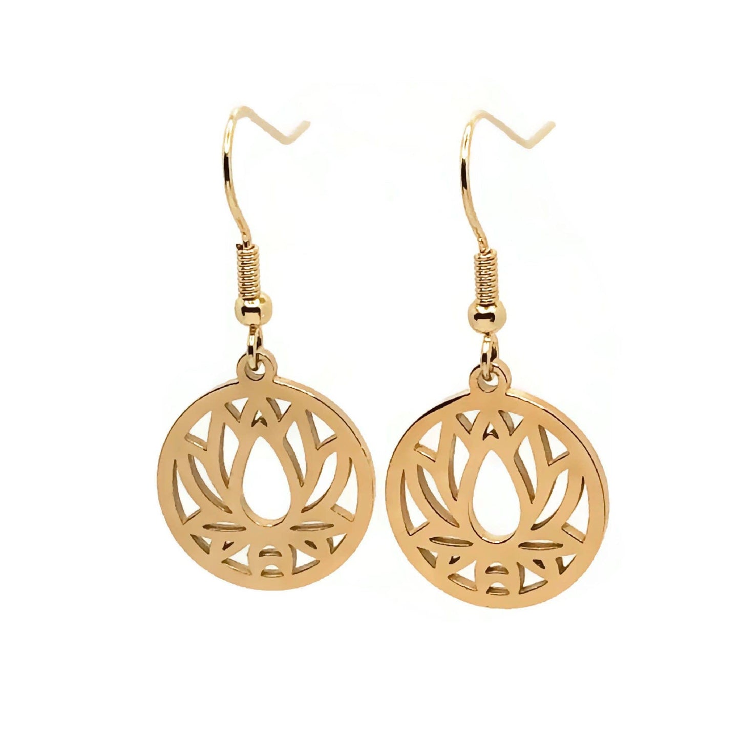 Lotus Earrings - Krave & Co | Stylish Jewelry and Accessories. Shop our Sale.
